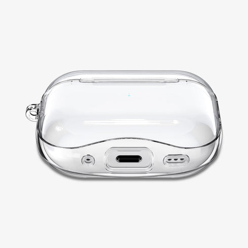 ACS05481 - Apple AirPods Pro 2 Case Ultra Hybrid in crystal clear showing the front